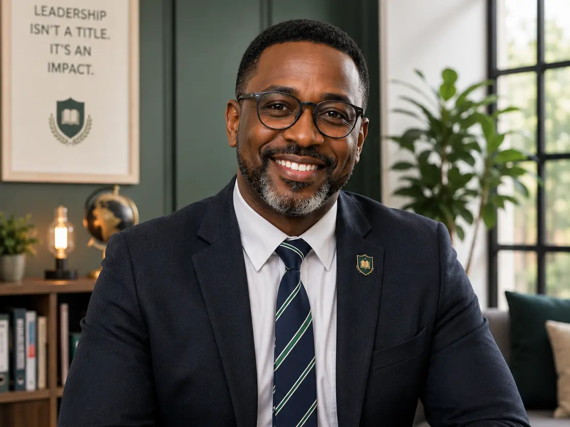 Portrait of a school administrator